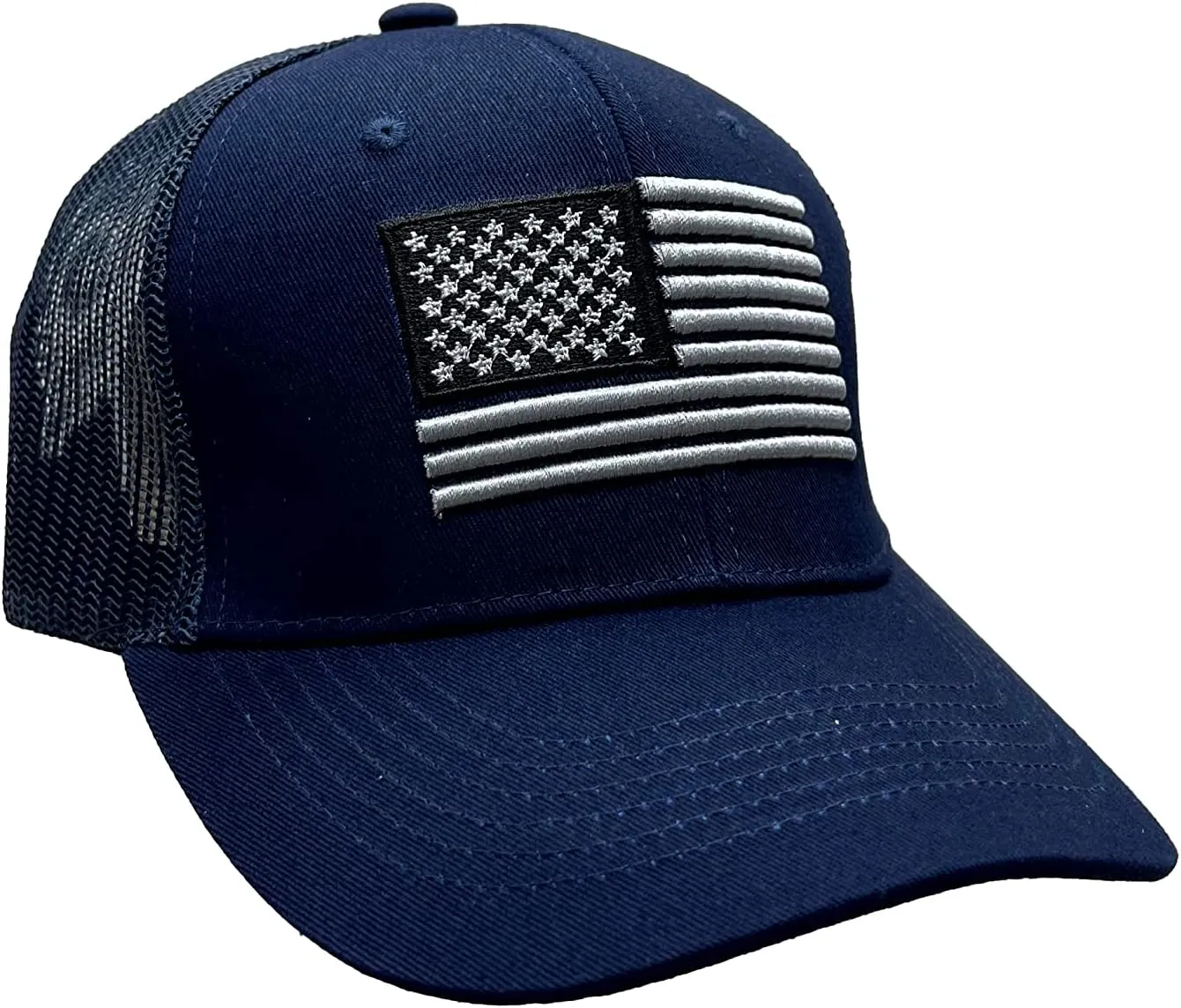 Ashen Fane American USA Flag Adjustable Snapback Casual Structured Baseball Hat