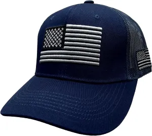 Ashen Fane American USA Flag Adjustable Snapback Casual Structured Baseball Hat