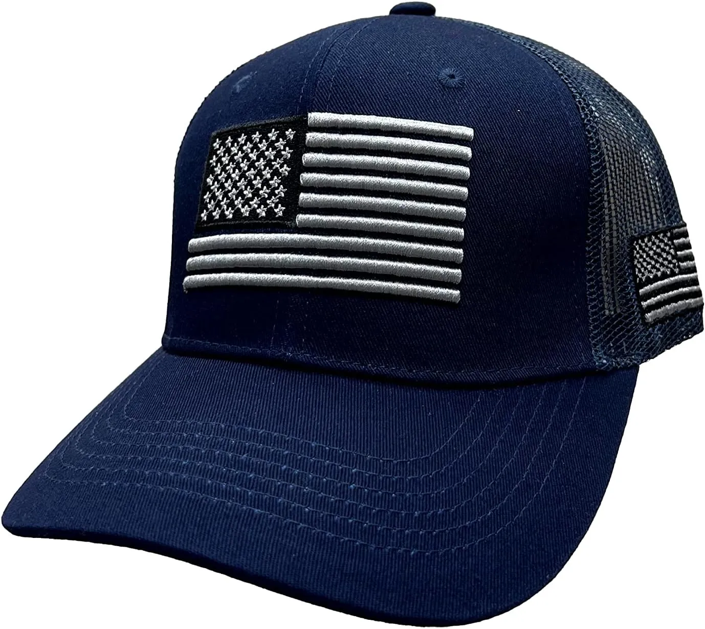 Ashen Fane American USA Flag Adjustable Snapback Casual Structured Baseball Hat
