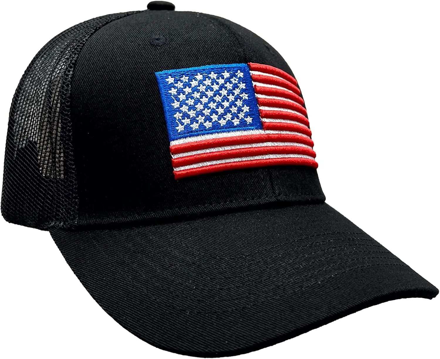Ashen Fane American USA Flag Adjustable Snapback Casual Structured Baseball Hat