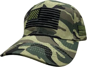 Ashen Fane American USA Flag Adjustable Snapback Casual Structured Baseball Hat