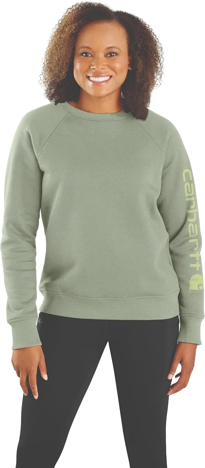 Carhartt Women's Relaxed Fit Midweight Graphic Crewneck Sweatshirt