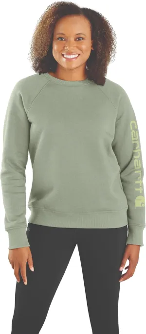 Carhartt Women's Relaxed Fit Midweight Graphic Crewneck Sweatshirt