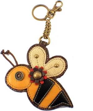 Chala Coin Purse - Key Fob - BUSY BUMBLEBEE