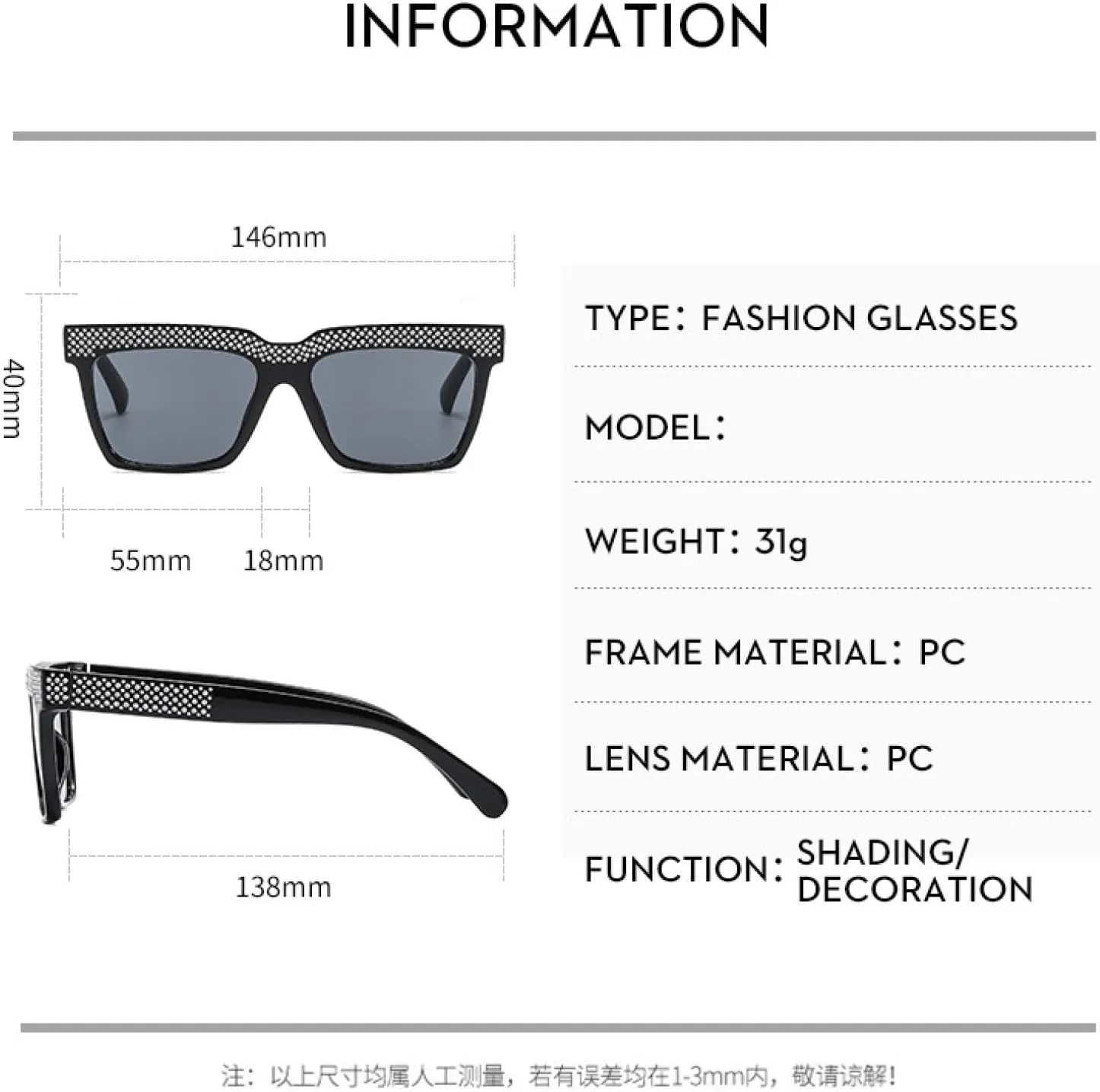 Classic Luxury Sunglasses Women Men Trend Retro Street Photography Shade Sunglasses Uv400