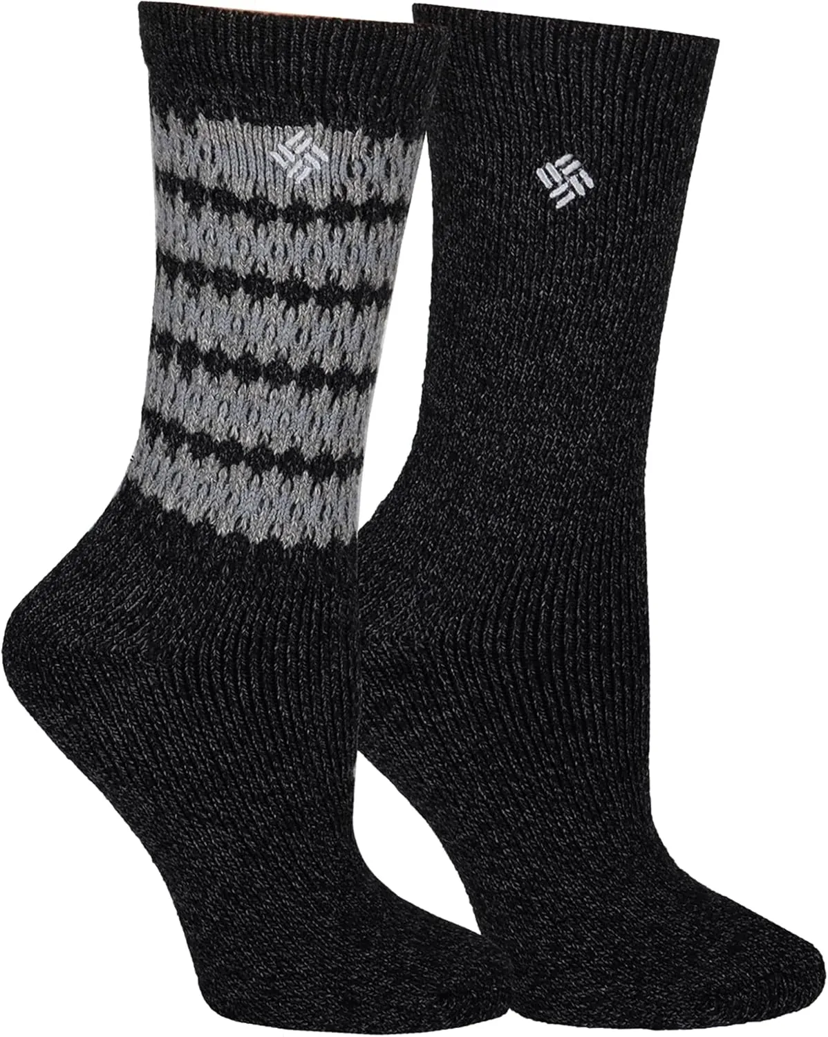 Columbia Women's 2 Pack Textured Wool Crew Socks