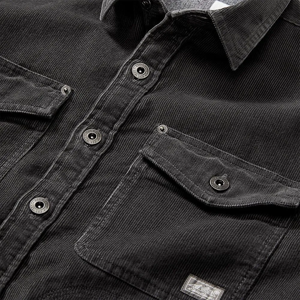 Eddie Bauer Men's Classic Fit Faultline Long-Sleeve Corduroy Shirt