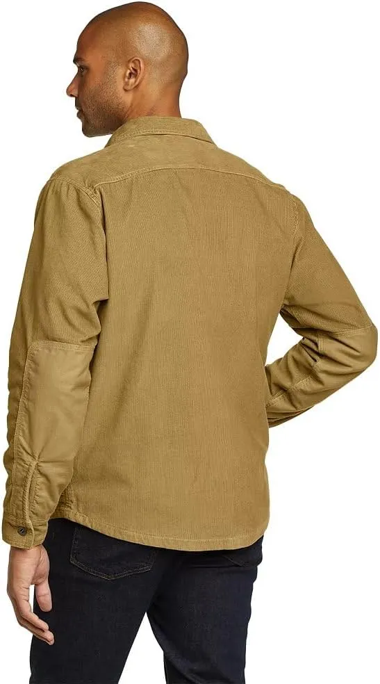 Eddie Bauer Men's Classic Fit Faultline Long-Sleeve Corduroy Shirt