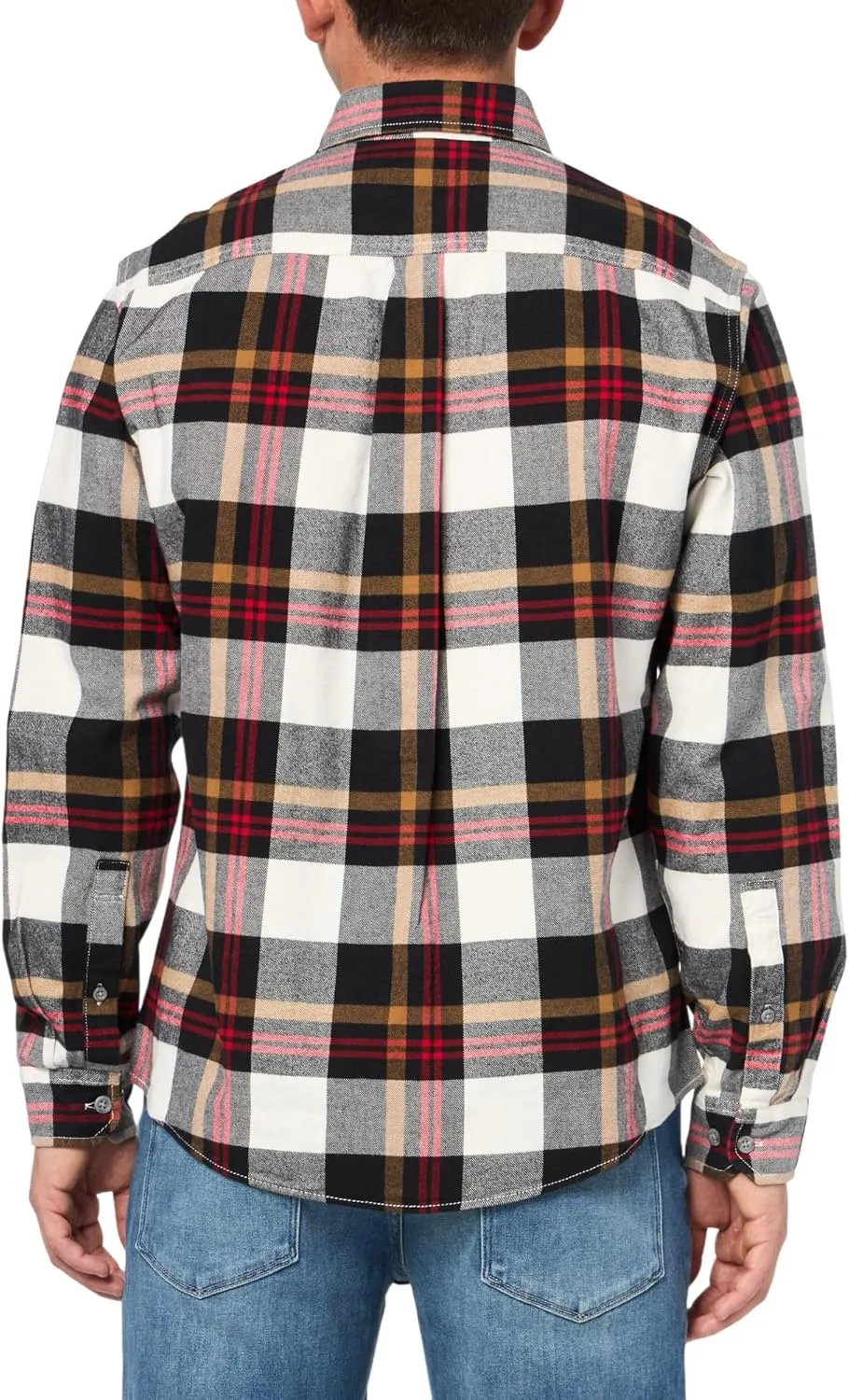 Eddie Bauer Men's Classic Fit Favorite Long-Sleeve Flannel Shirt