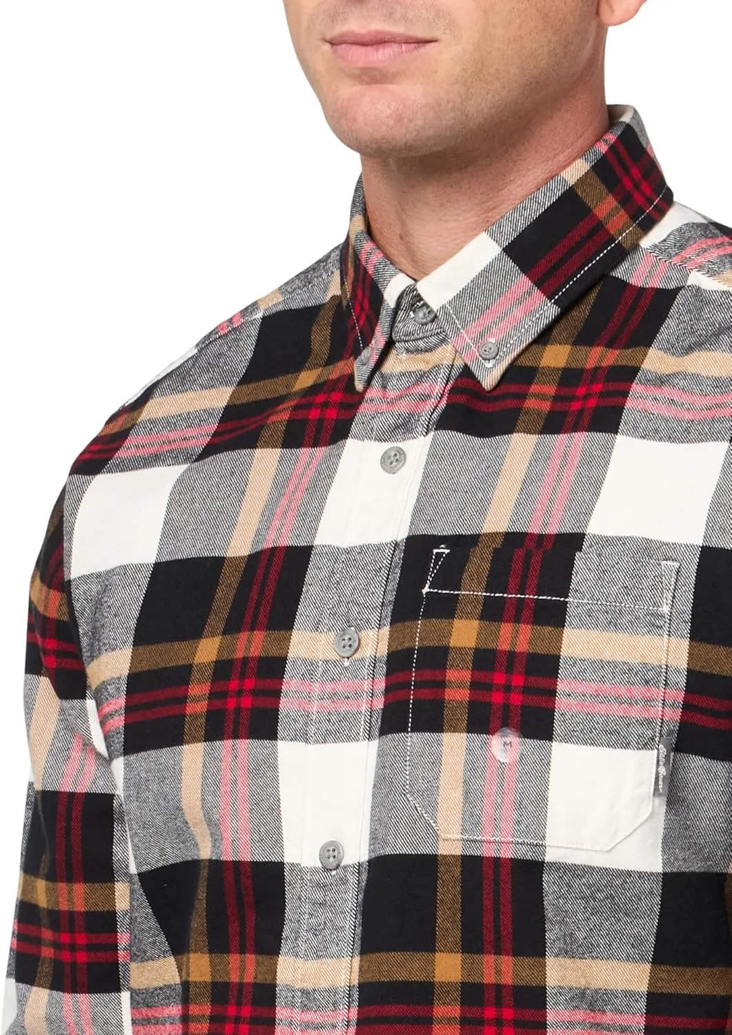 Eddie Bauer Men's Classic Fit Favorite Long-Sleeve Flannel Shirt