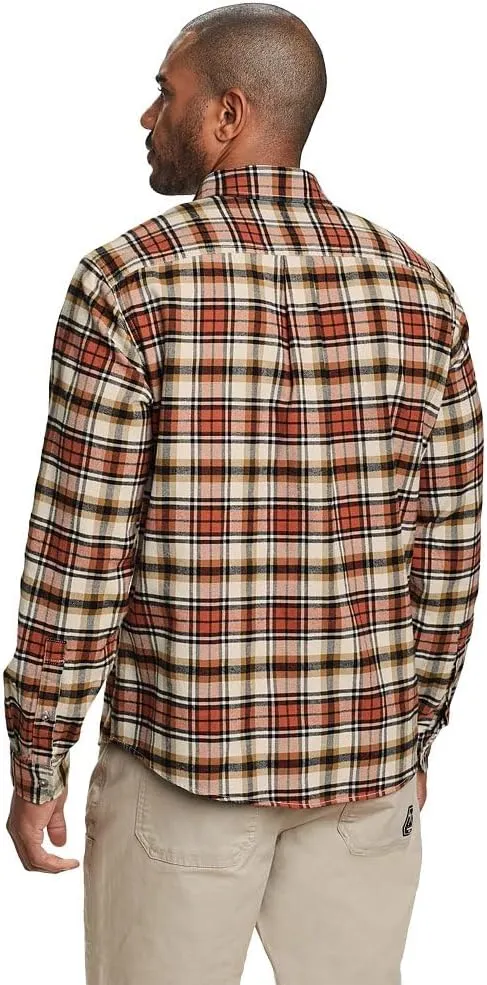 Eddie Bauer Men's Classic Fit Favorite Long-Sleeve Flannel Shirt