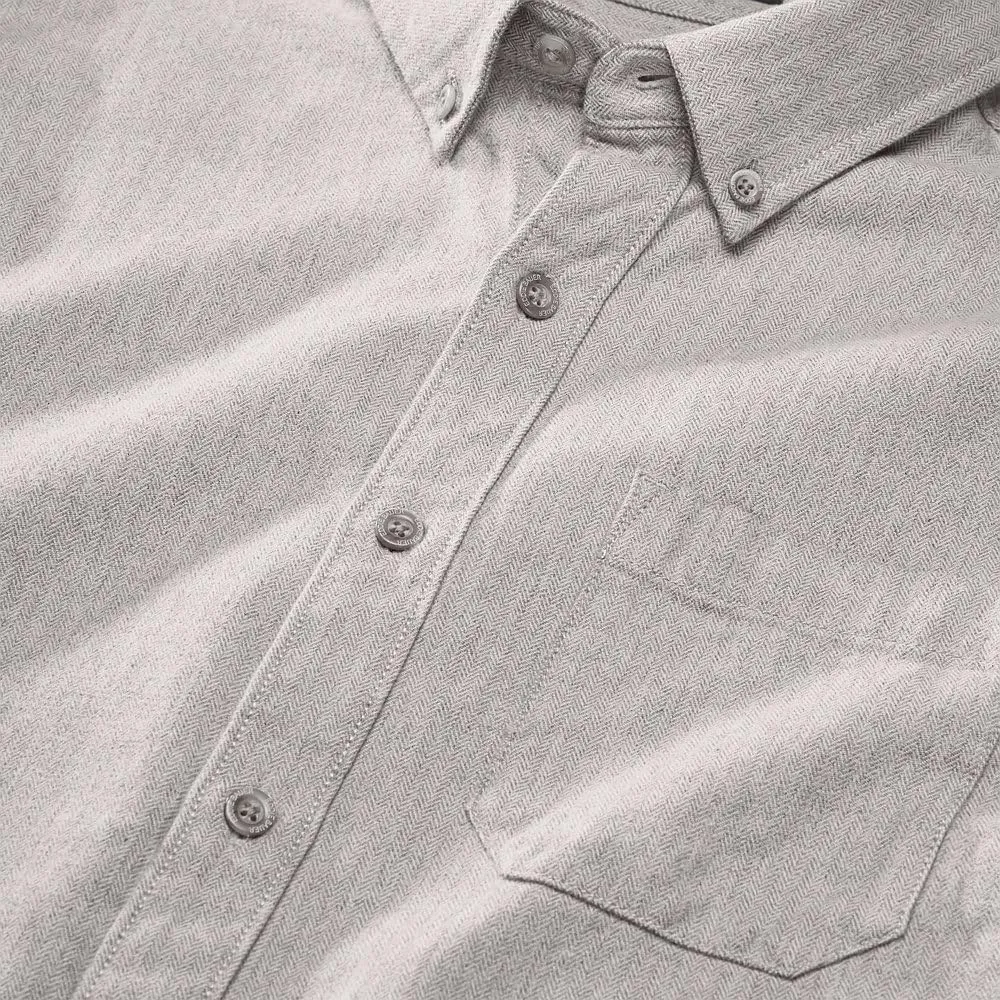 Eddie Bauer Men's Eddie's Favorite Flannel Classic Fit Shirt - Solid