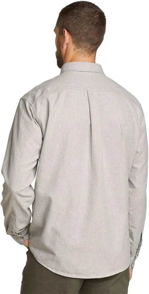 Eddie Bauer Men's Eddie's Favorite Flannel Classic Fit Shirt - Solid