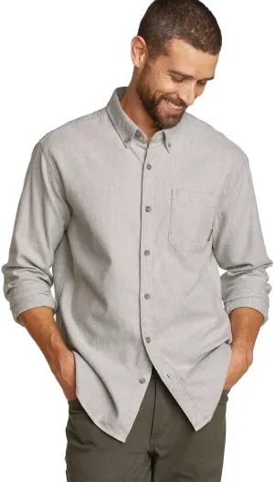 Eddie Bauer Men's Eddie's Favorite Flannel Classic Fit Shirt - Solid