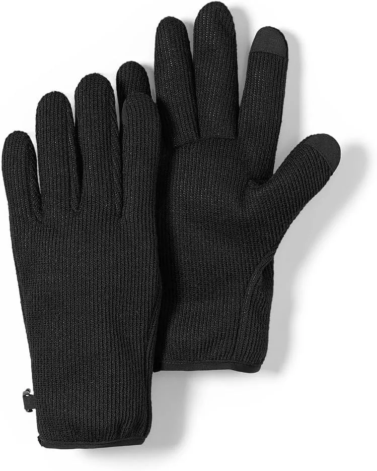 Eddie Bauer Men's Windcutter Fleece Touchscreen Gloves