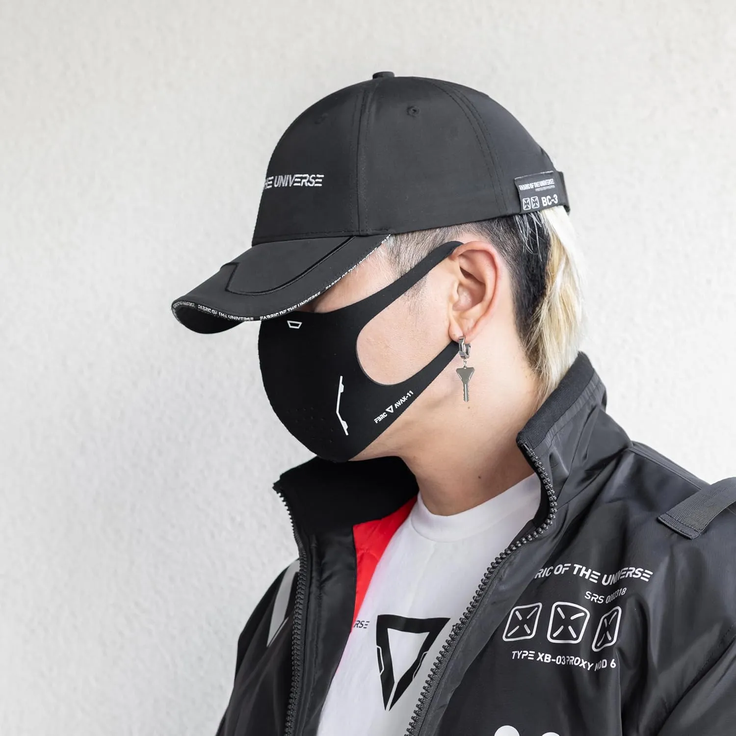 Fabric of the Universe Triangle Logo Techwear Japanese Streetwear Baseball Cap