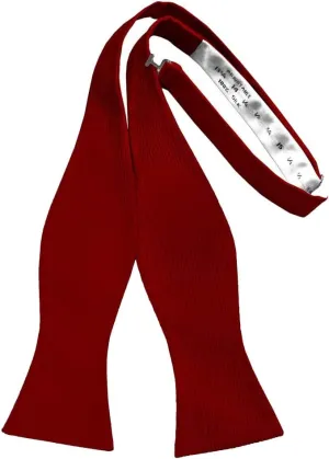 Faille Silk Self Tie Bow Ties