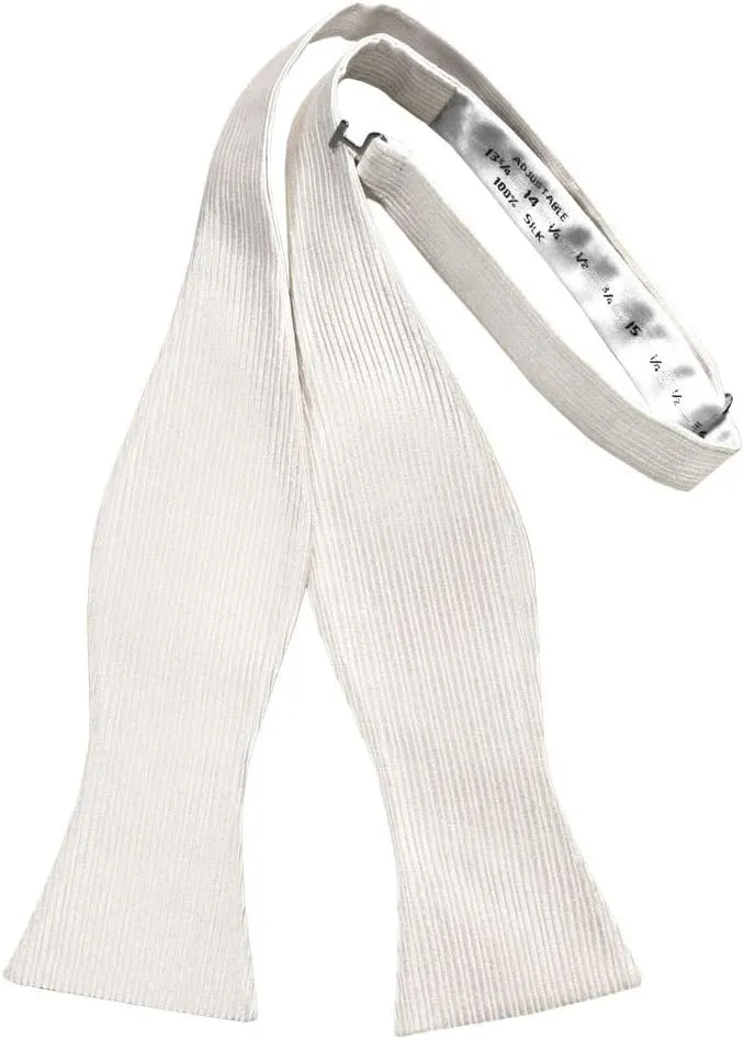 Faille Silk Self Tie Bow Ties