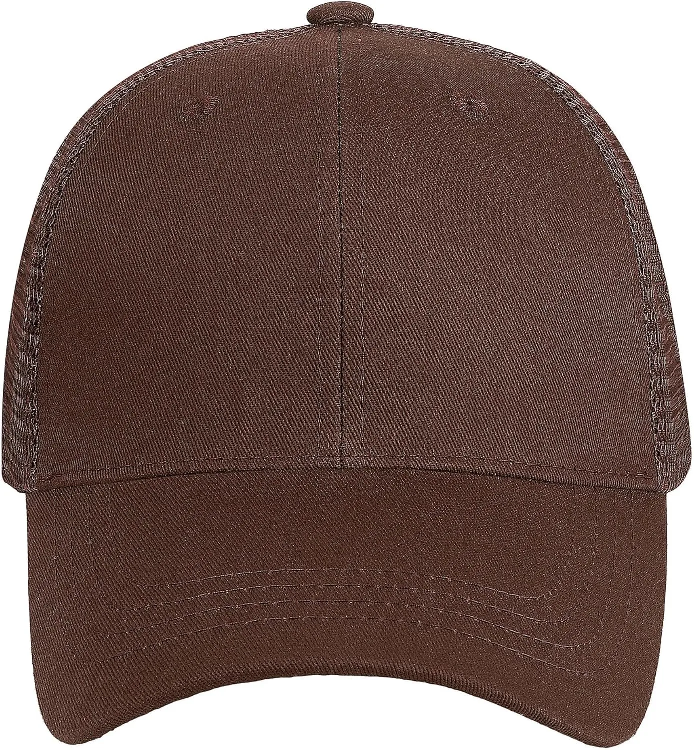 Falari Trucker Hat Baseball Cap Structured Plain Design 6 Panel, Adjustable Size