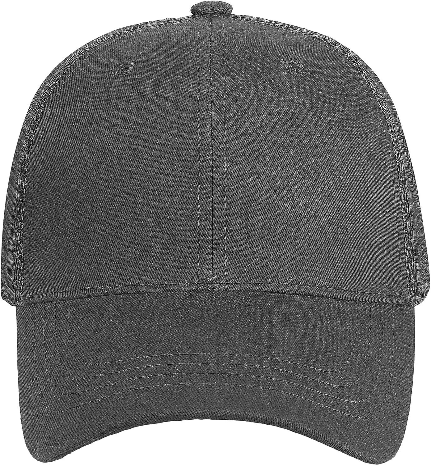 Falari Trucker Hat Baseball Cap Structured Plain Design 6 Panel, Adjustable Size