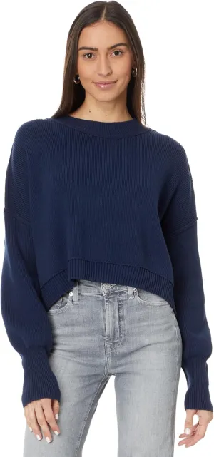 Free People Women's Easy Street Crop Pullover Sweater