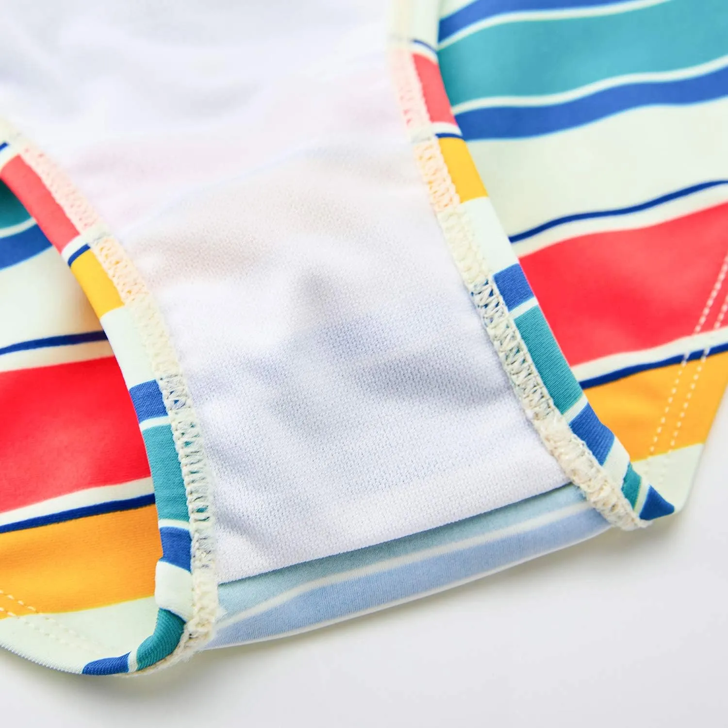 Girls Two Piece Swimsuits Rainbow Bikini Sets Adjustable Strap Bathing Suits