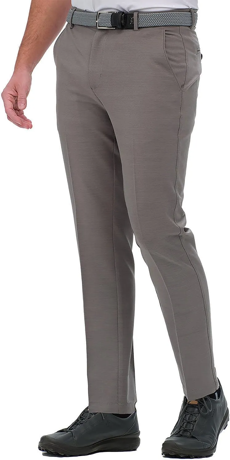 Greg Norman Men's Golf Performance Classic Fit Flat Front Stretch Sweatpants, Moisture-Wicking Lightweight Casual Dress Pants