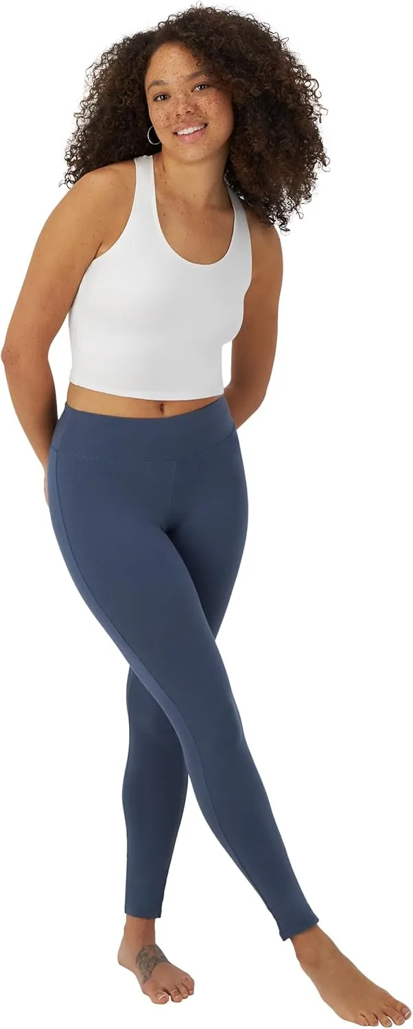 Hanes Originals Women's Racerback Crop Tank Top, Cropped Tank with Built-In Bra, 3-Pack