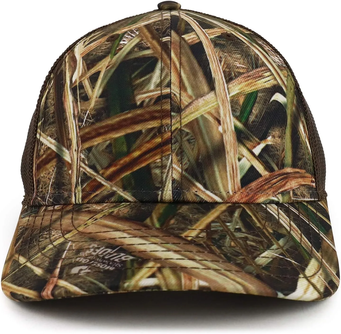 Hunting Camouflage Outdoor Structured Trucker Mesh Cap