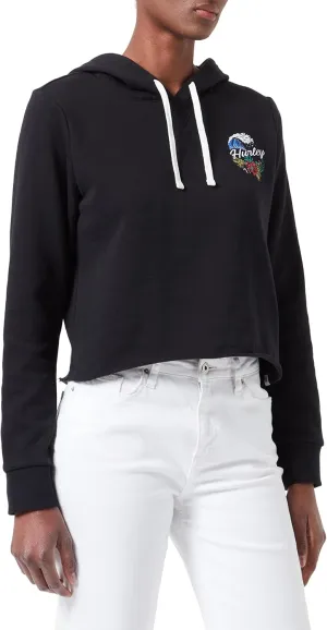 Hurley Womens Cropped Classic Fit Hoodies