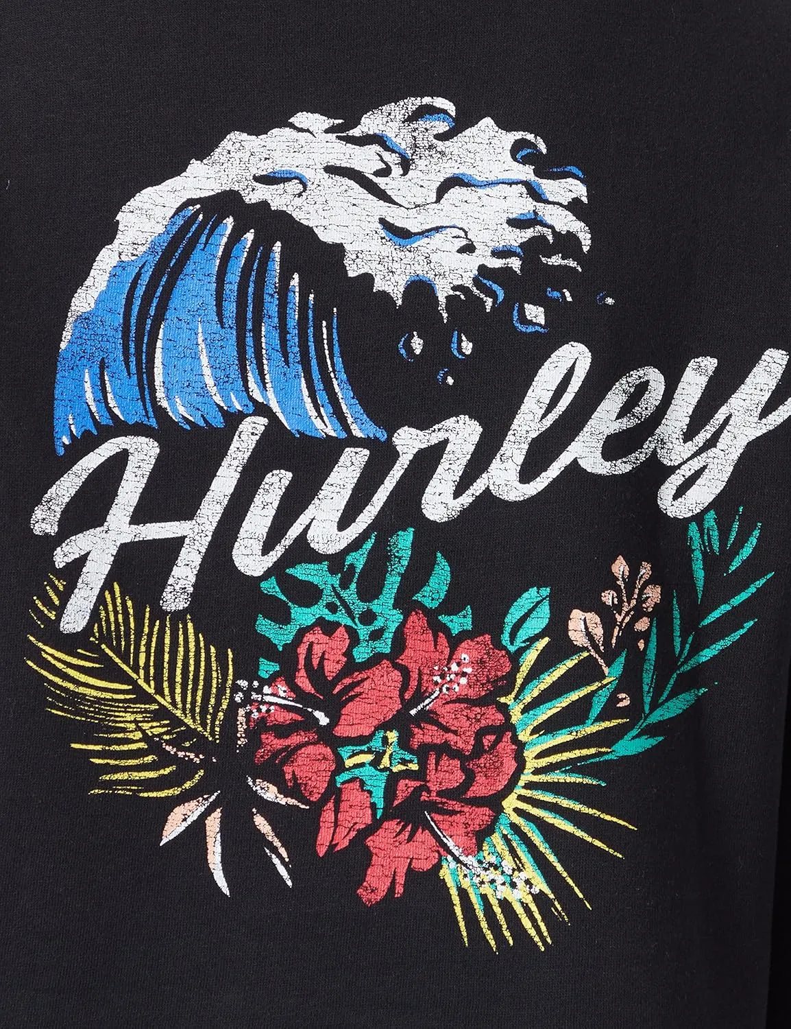 Hurley Womens Cropped Classic Fit Hoodies