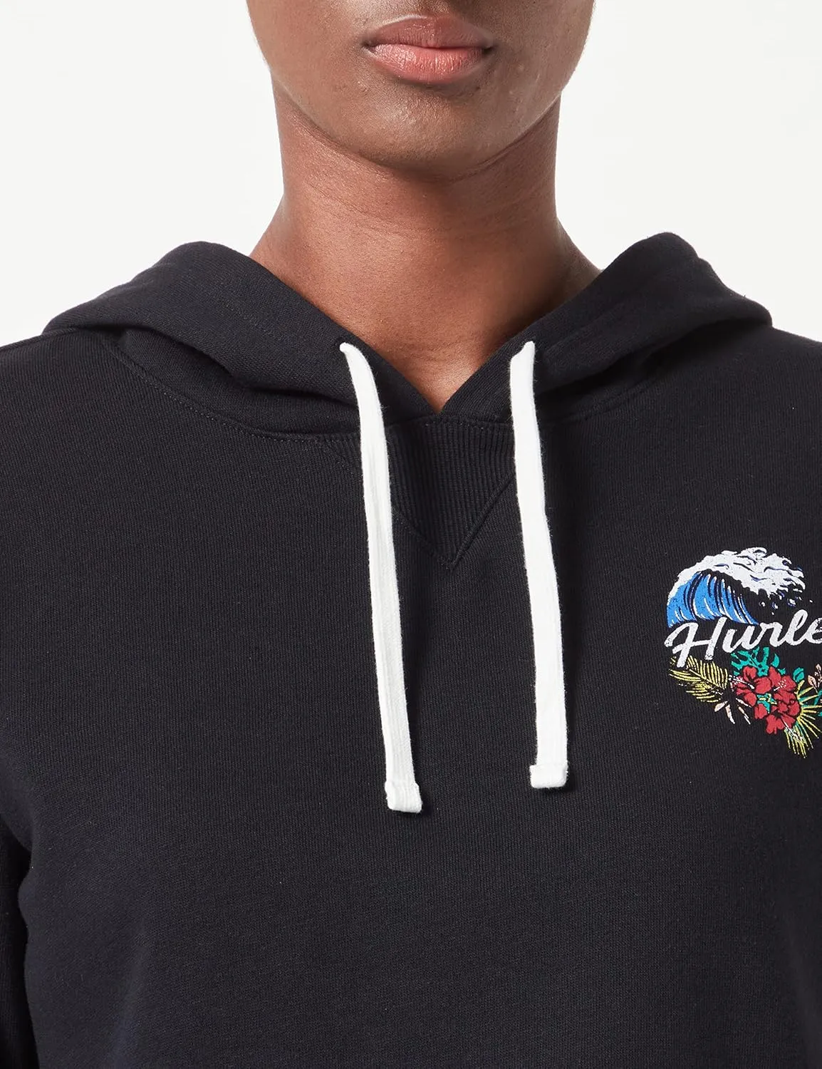 Hurley Womens Cropped Classic Fit Hoodies