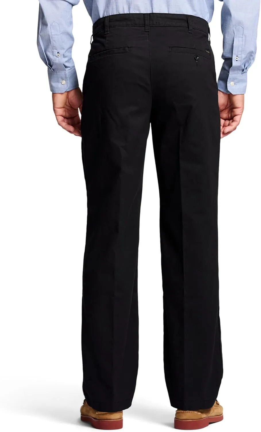 IZOD Men's Performance Stretch Classic Fit Flat Front Chino Pant