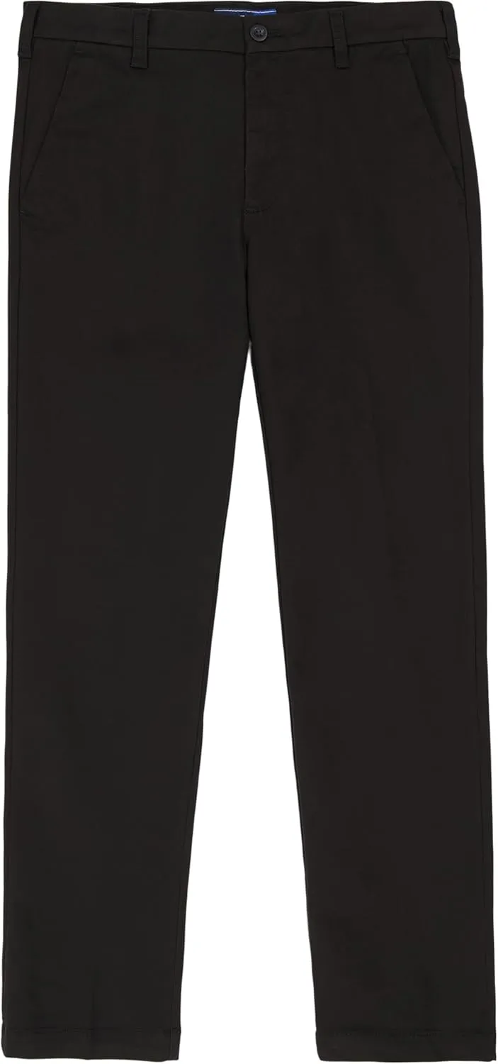 IZOD Men's Performance Stretch Classic Fit Flat Front Chino Pant