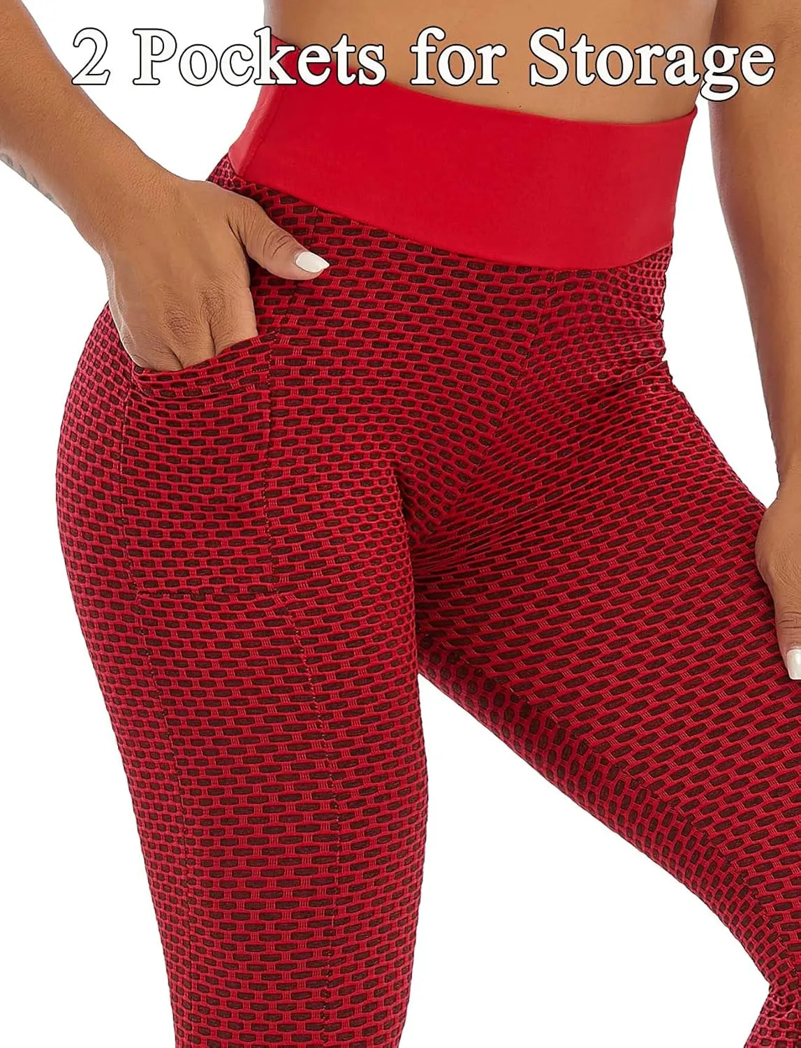 JGS1996 Butt Lifting Leggings for Women Tummy Control Workout Yoga Pants High Waisted Scrunch Booty Gym Tights