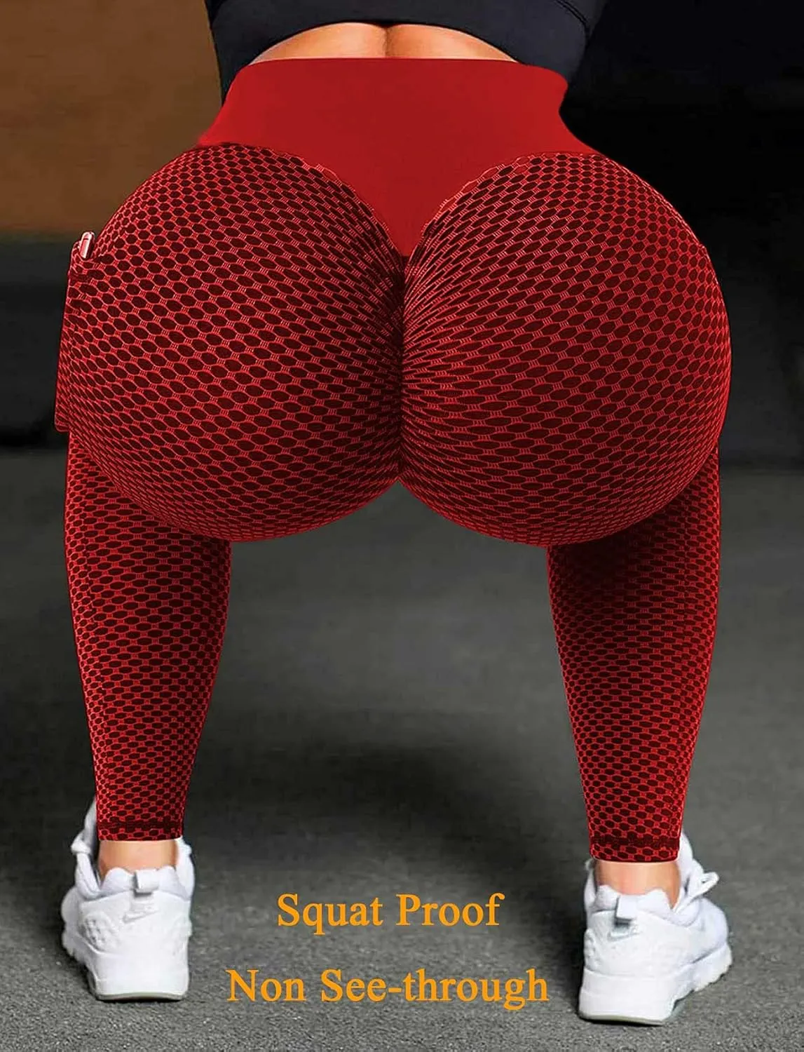 JGS1996 Butt Lifting Leggings for Women Tummy Control Workout Yoga Pants High Waisted Scrunch Booty Gym Tights