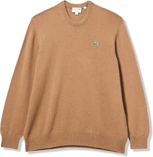 Lacoste Men's Classic Fit Long Sleeve Cashmere Crew Neck Sweater