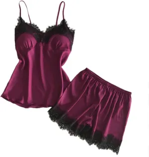Lingerie for Women Plus Size Mesh Sheer Chemise Lingerie Set Teddy Two Piece Two Piece Lingerie 2