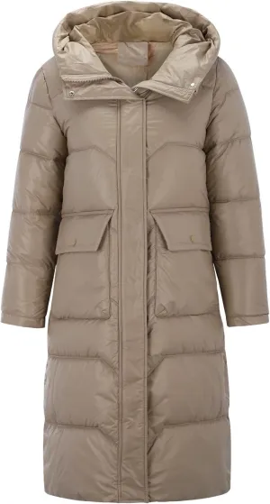Long Puffer Jacket Women Packable Down Coat Lightweight Parkas Jacket Oversized Water-Resistant Winter Hooded Insulated Coat