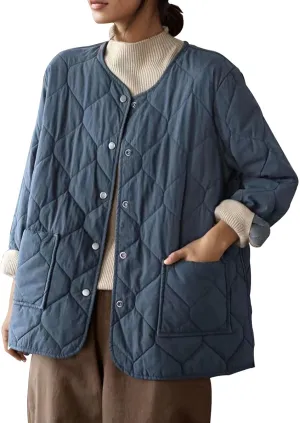 Long Puffer Jacket Women Ultralight Down Coat Packable Parkas Jacket Plus Size Zip Up Warm Hooded Quilted Coat