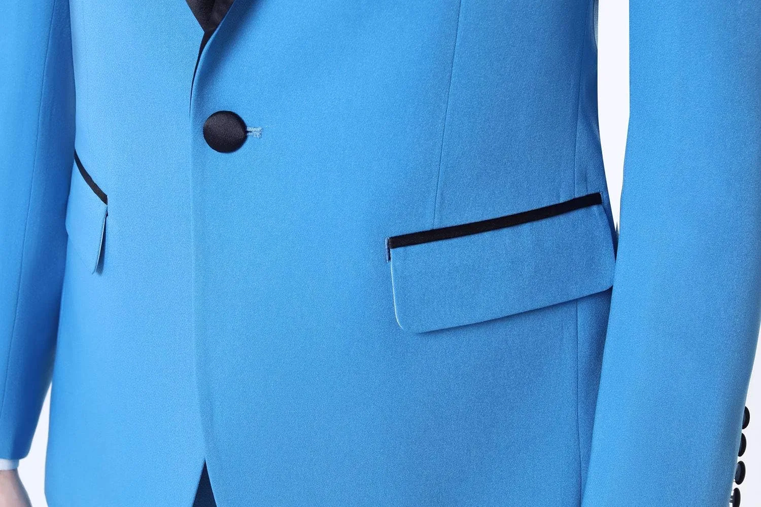 Men's 3 PC Red Notch Lapel Wedding Suits Slim Fit Groom Tuxedos Prom Suits Casual Suit