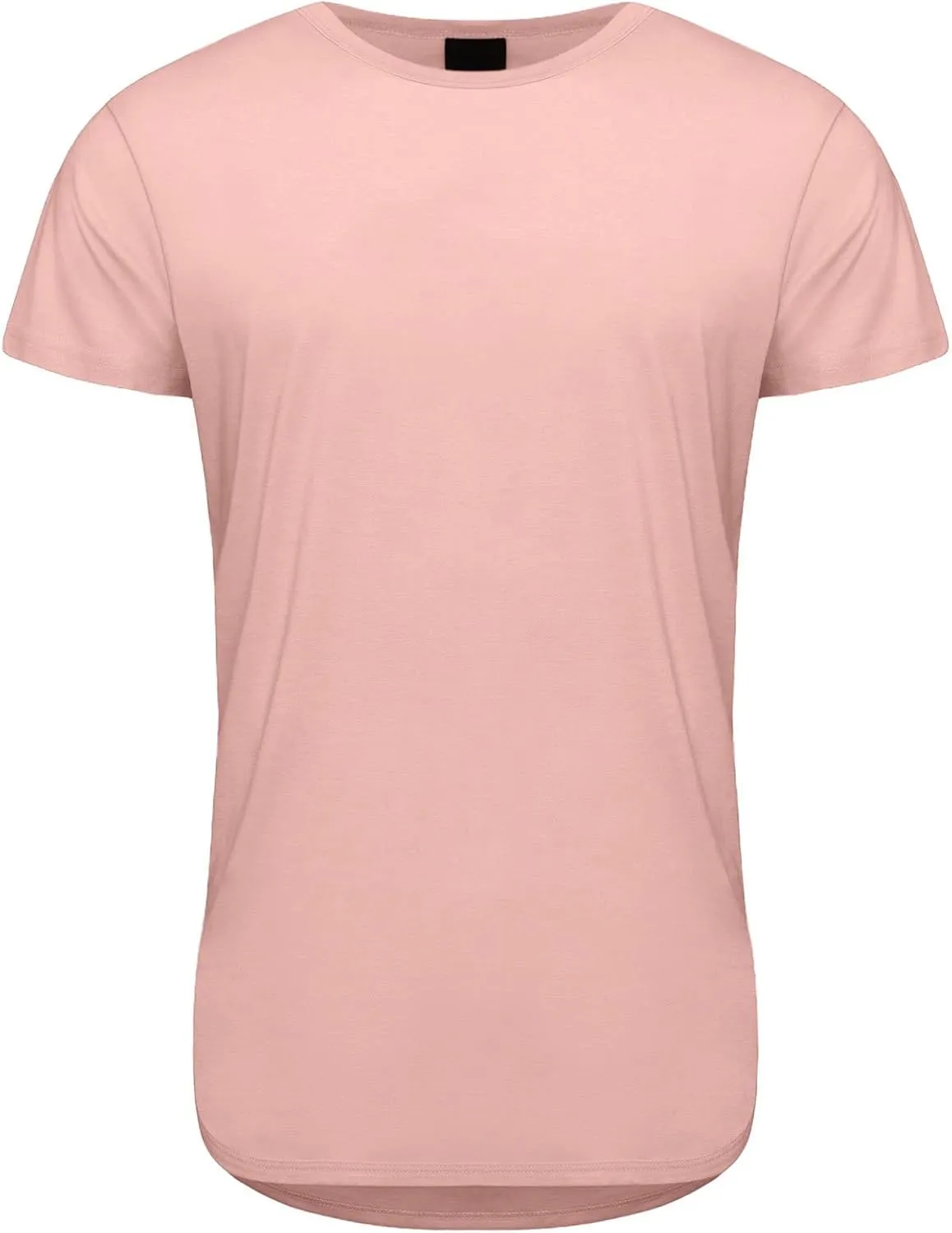 Men's Hipster Longline Curved Hem Tees