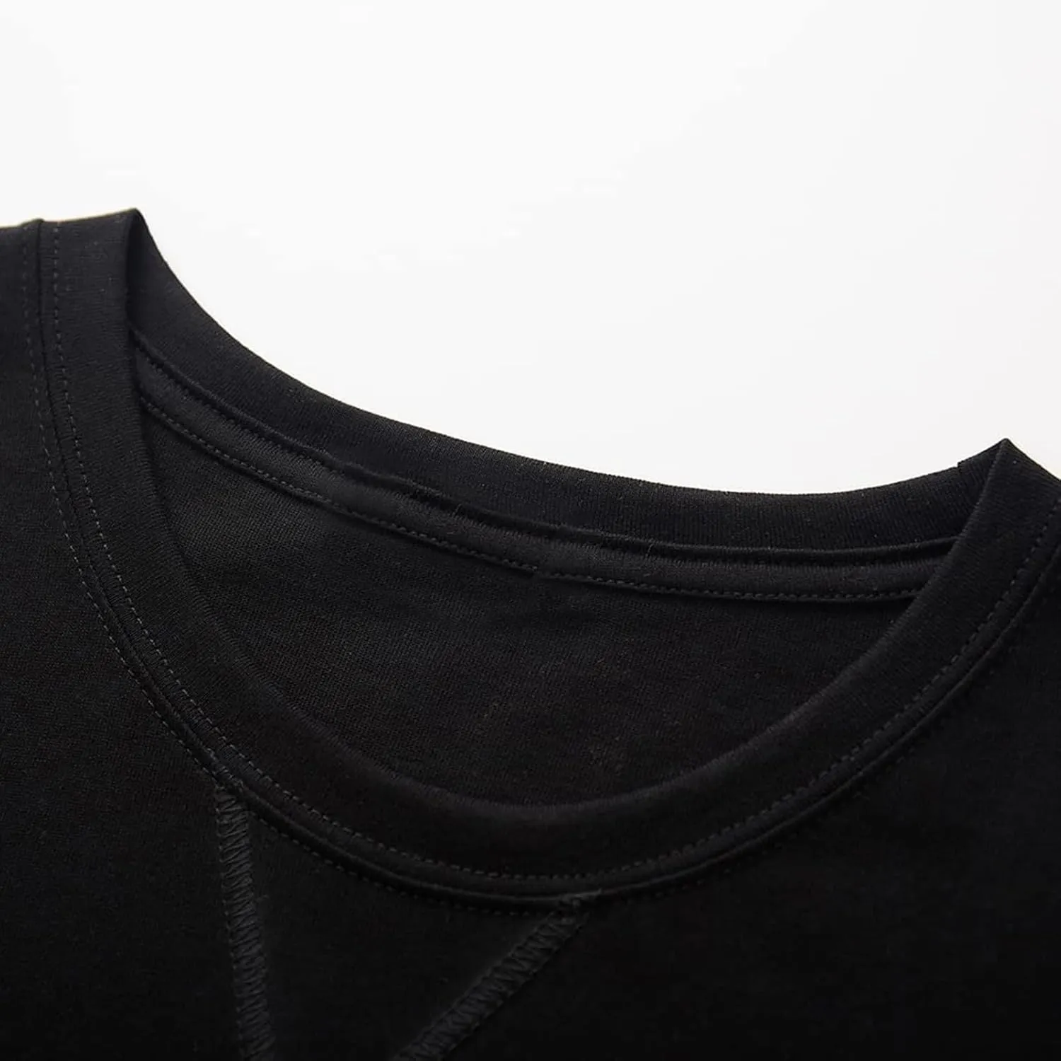 Mens Hipster Longline T Shirts Crewneck T-Shirt Lightweight Short Sleeve Premium Cotton Tee Shirts