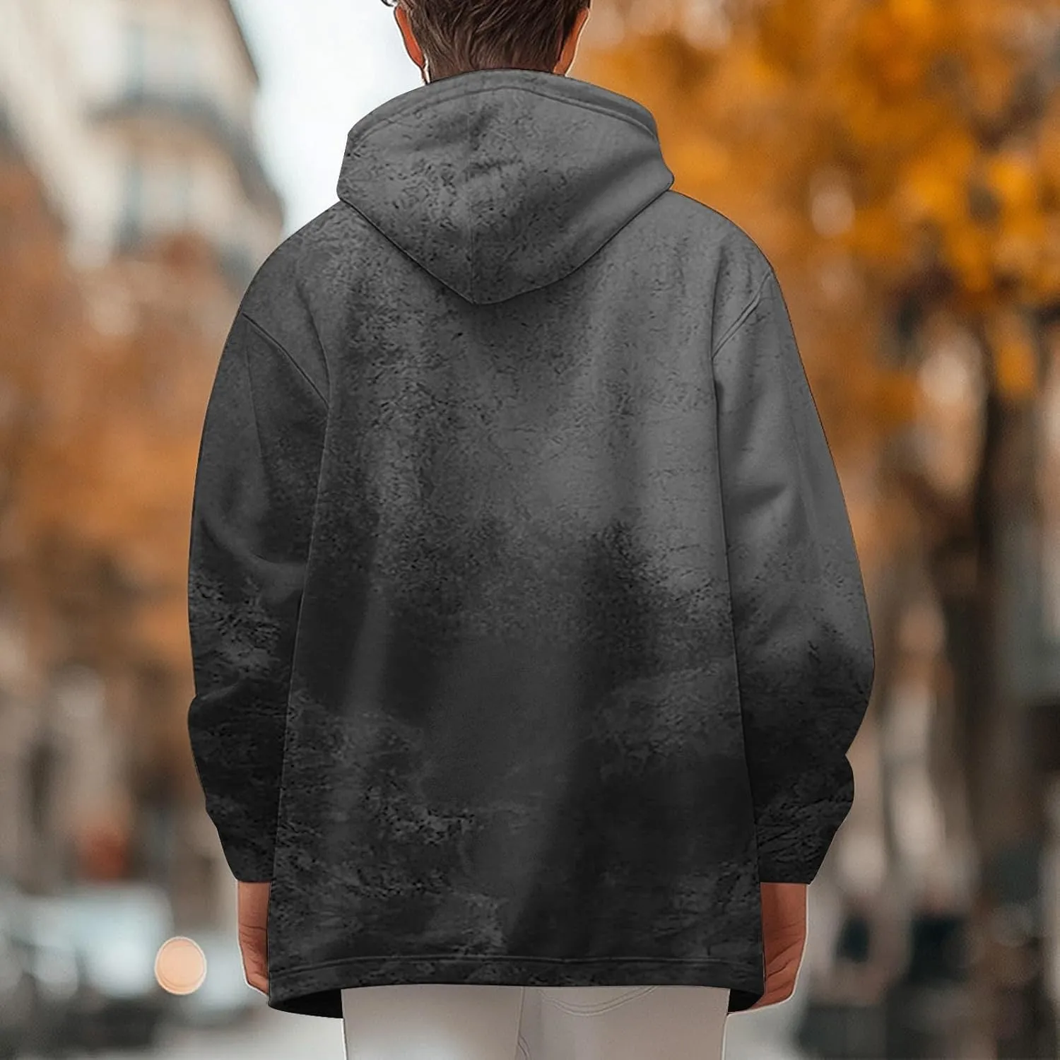 Mens Sherpa Lined Hoodie Full-Zip Thermal Fleece Sweatshirt Casual Heavyweight Winter Hoodies