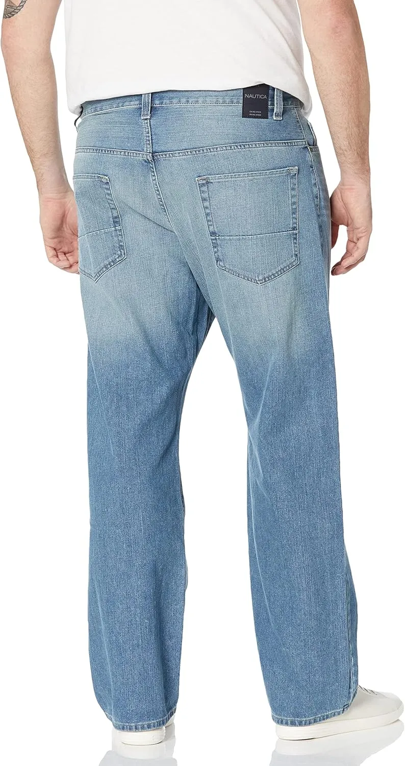 Nautica Men's Big and Tall Relaxed Fit Jean