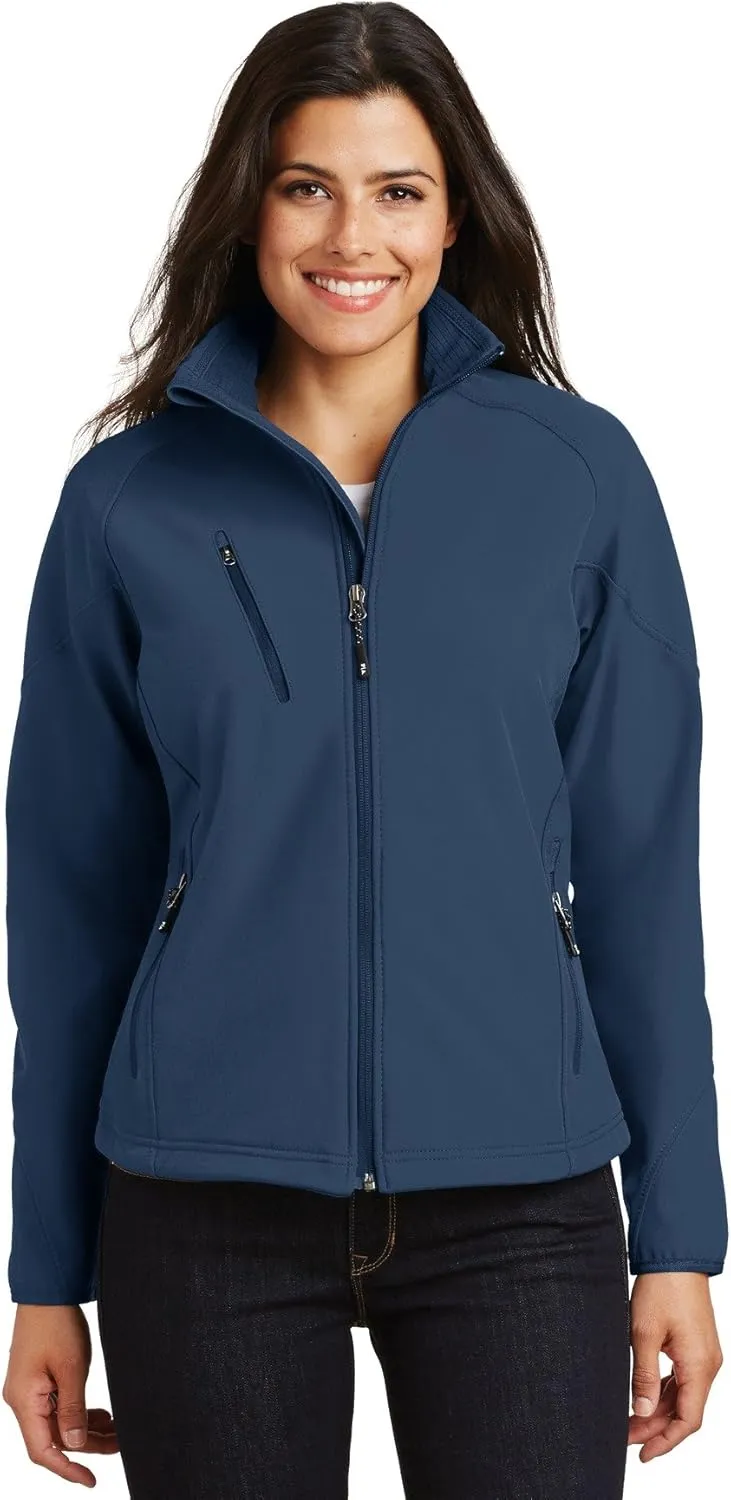 Port Authority Ladies Textured Soft Shell Jacket