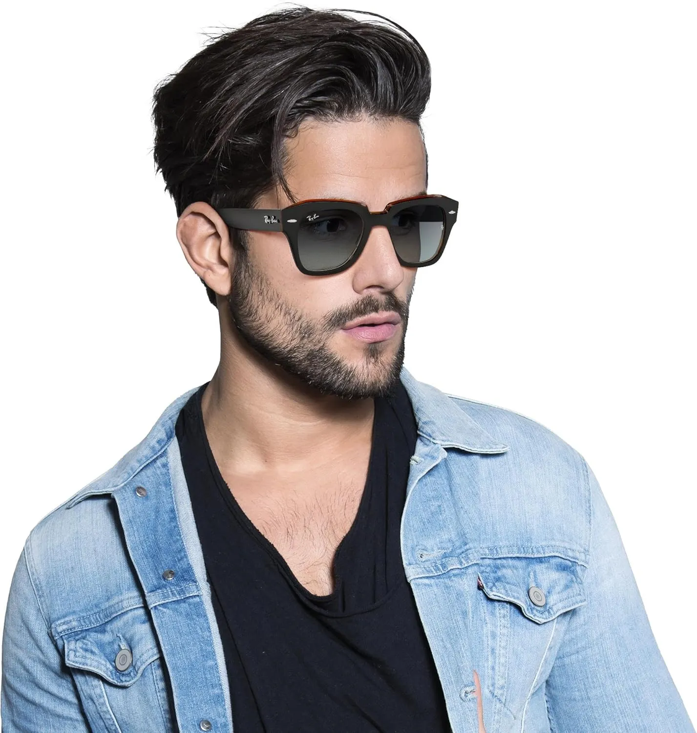 Ray-Ban RB2186 State Street Square Sunglasses