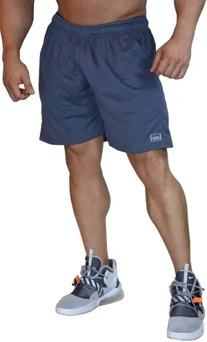 Relaxed Fit Black Microfiber Dri-Fit Shorts