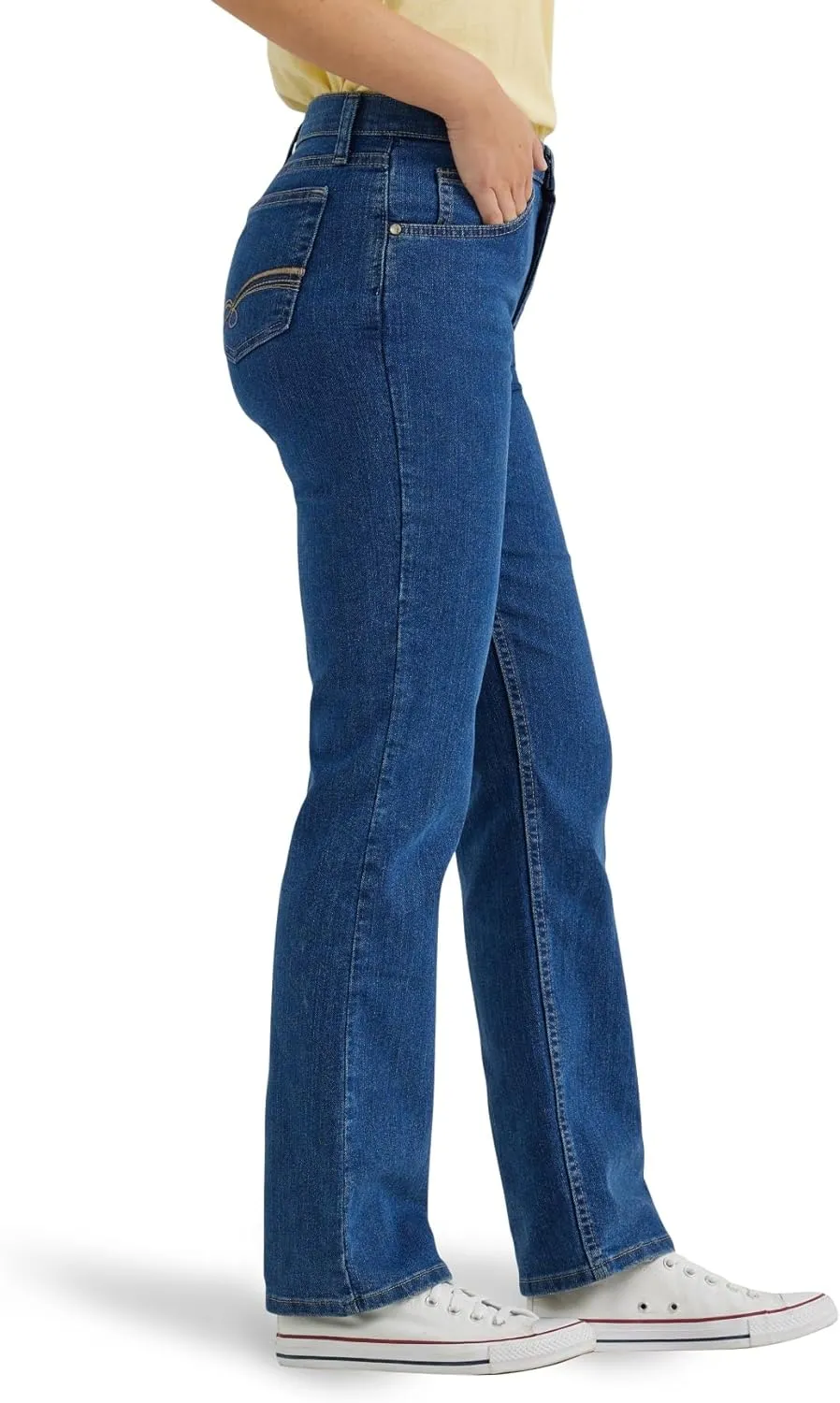 Riders by Lee Indigo womens Classic Fit Straight Leg Jean