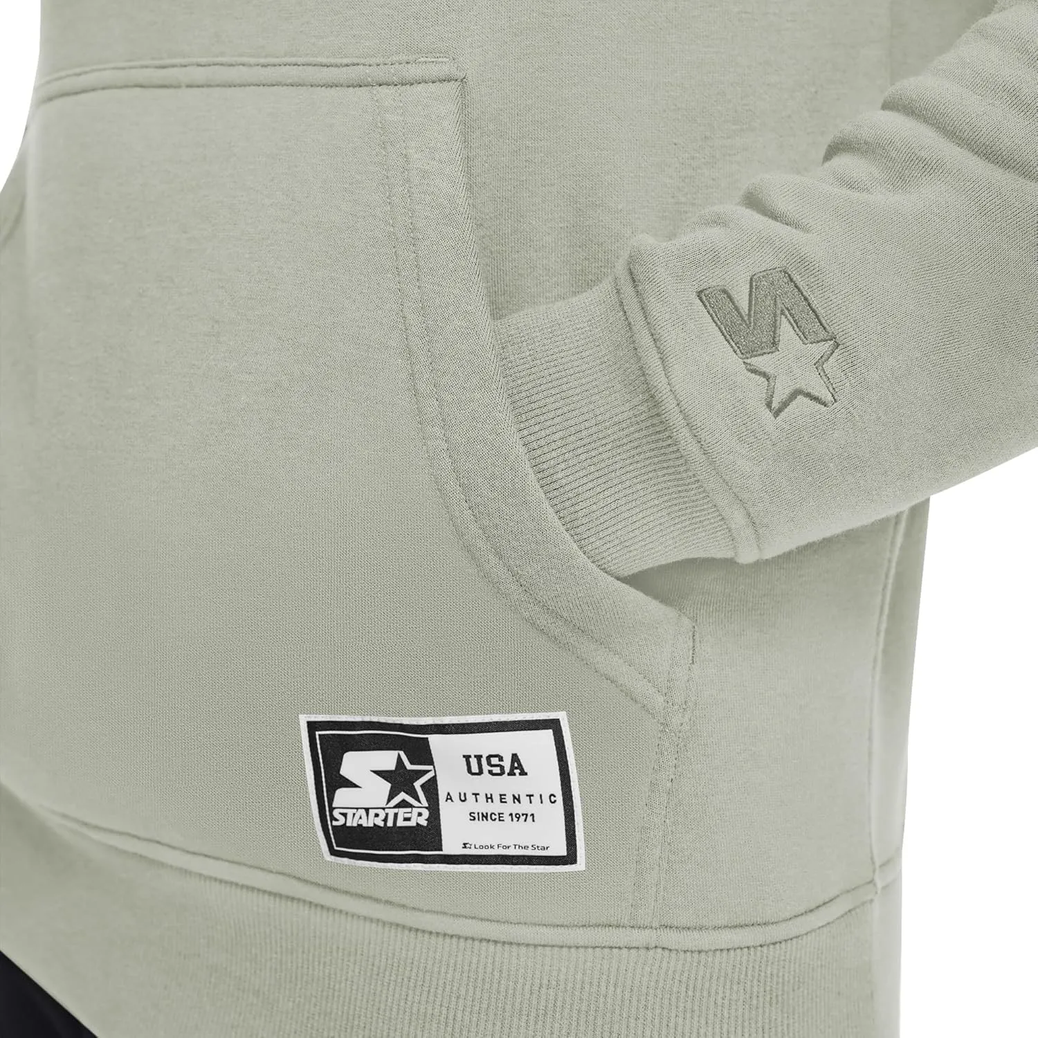 Starter Men's Classic Fit Fleece Embroidered Hoodie
